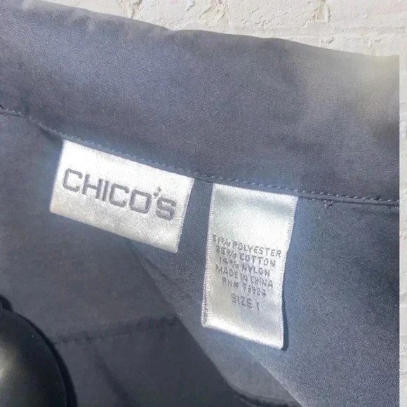 Chico’s Button Up Jacket - Picture 5 of 5